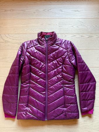 Neuwertige Mammut-Jacke `Rime` IN, Grösse S, beere